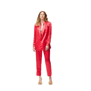 Women's ATOIR XS Red Chrysanthe Blazer & Trousers Set